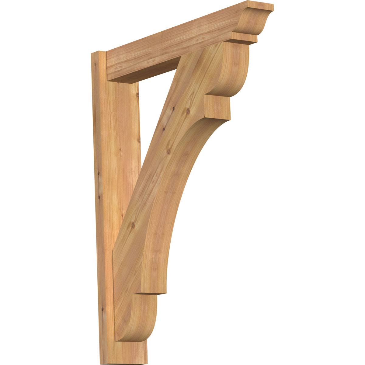 5 1/2x22W x 28x22D x 36x22H Olympic Smooth Western Red Cedar Outlooker W641982