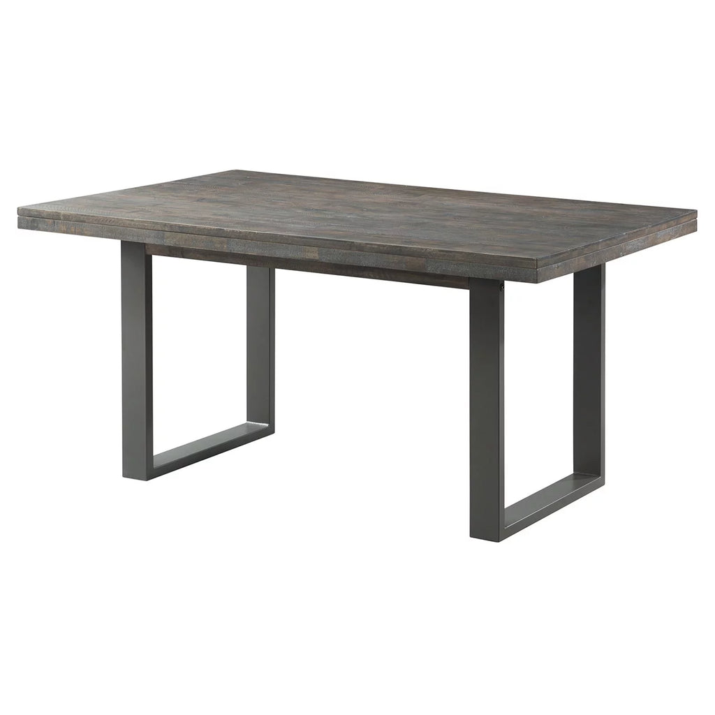 7 Piece Dining Set in Dark Walnut S466