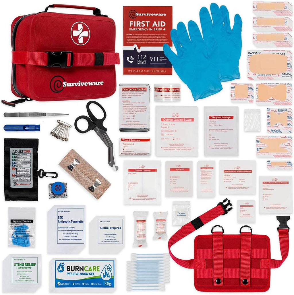 Waterproof Premium First Aid Kit - Large Kit - 200 Piece P5353