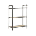Antique Oak & Sandy Gray Bookshelf H583