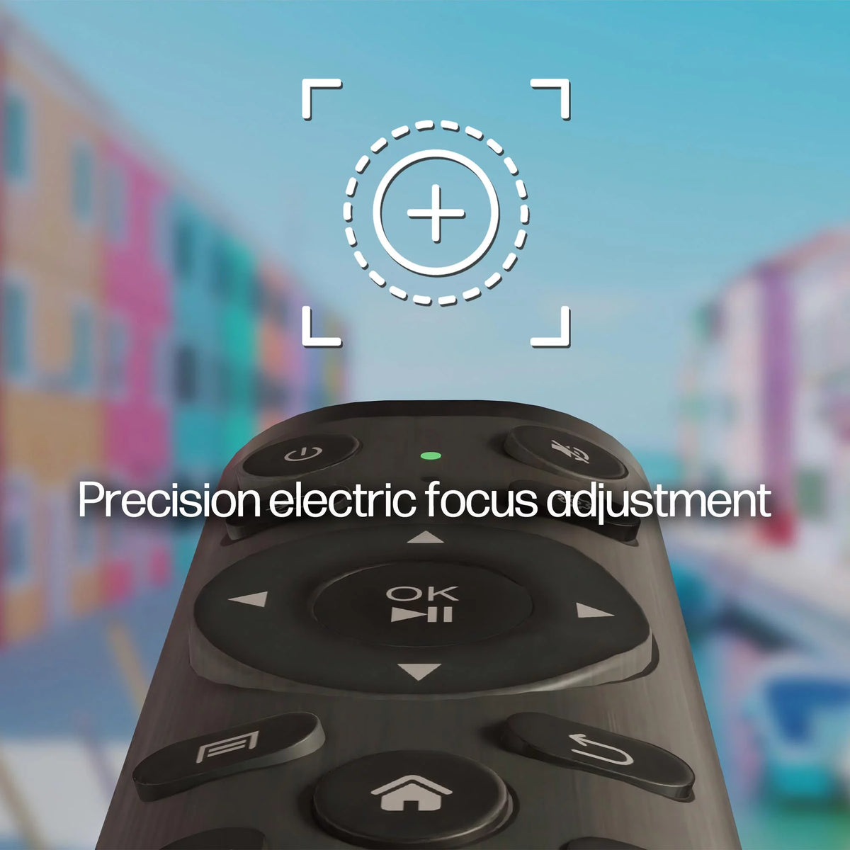 FHD LCD LED Projector with Streaming Player and 84 Projection Screen W924
