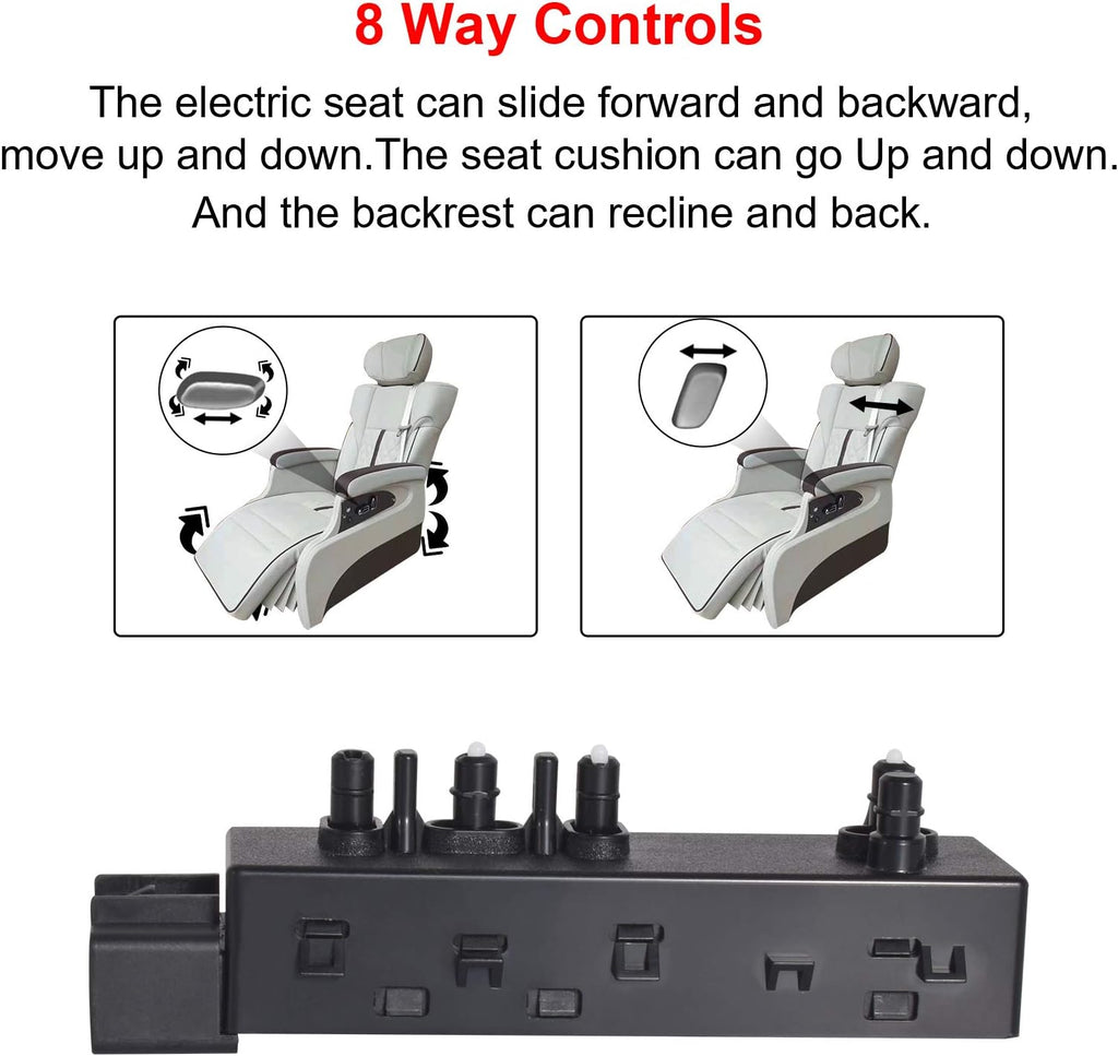 Power Seat Switch Left Driver Side Pack of 2 N3736