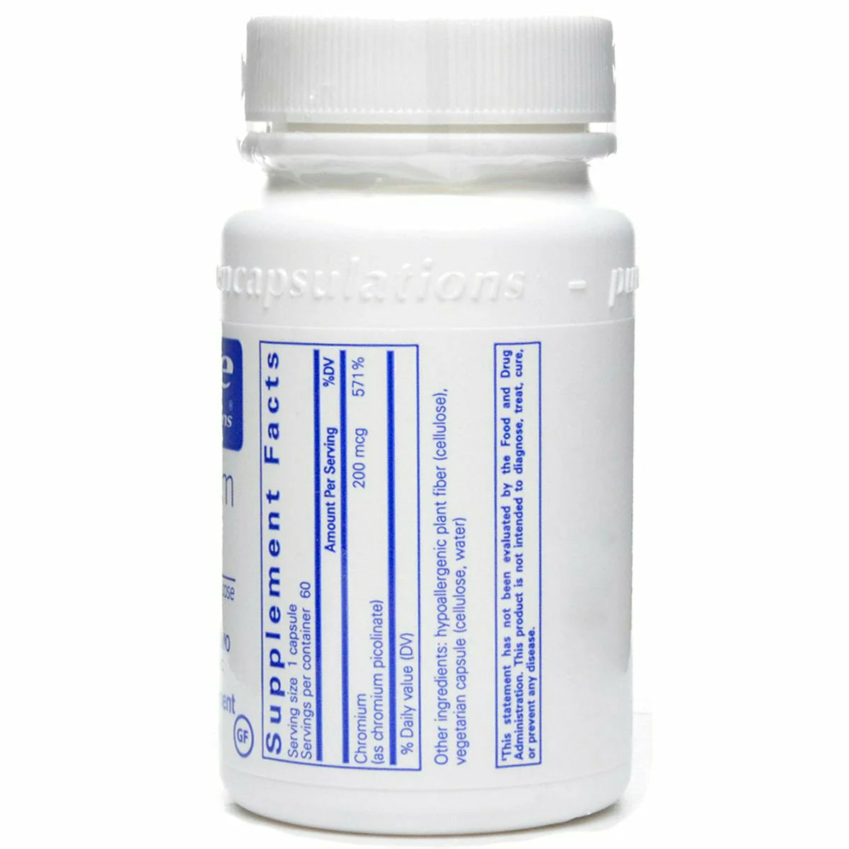 Chromium (picolinate) 200 mcg N5765