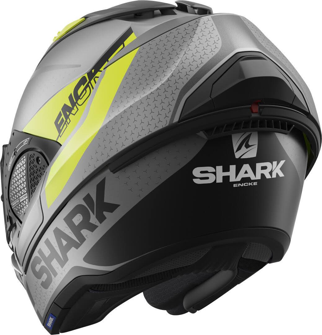 Anthracite Blue Black Helmet Size S M342