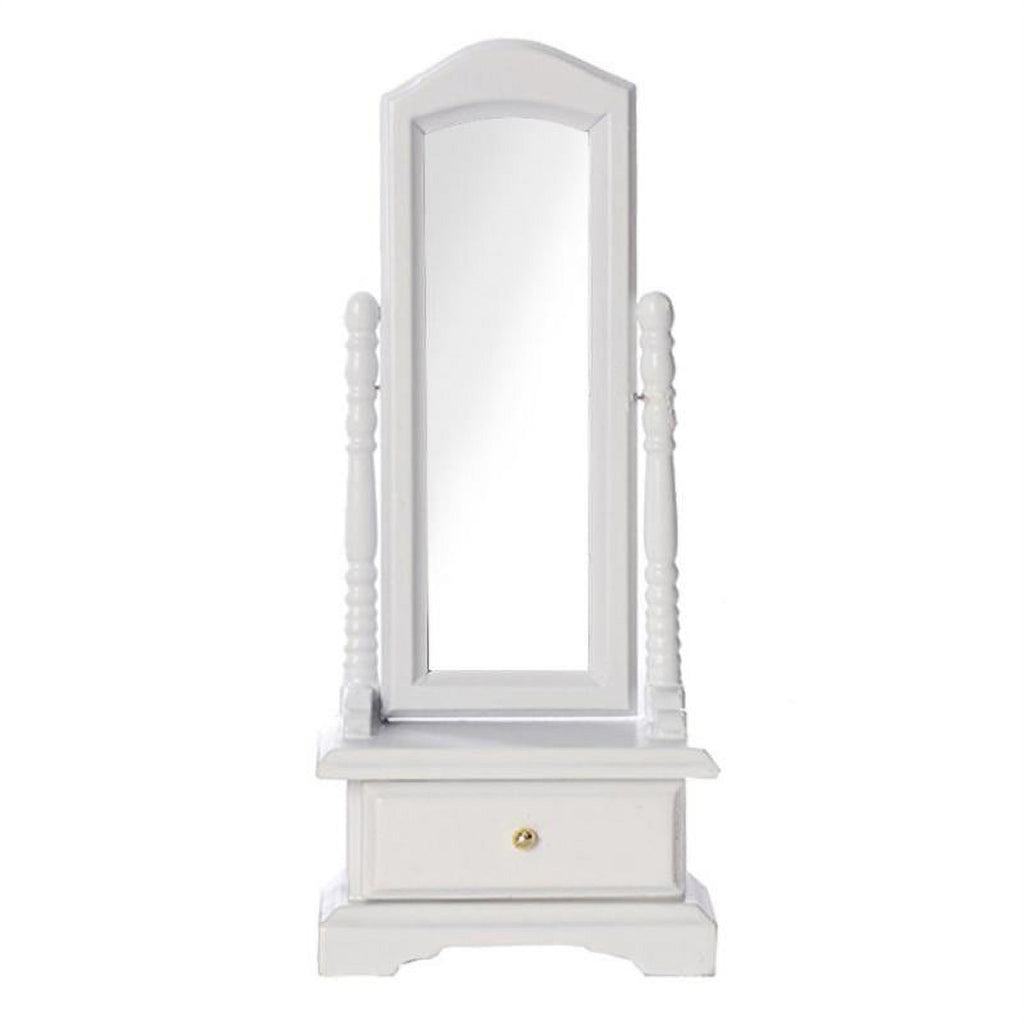 White Wood Dolls House B281