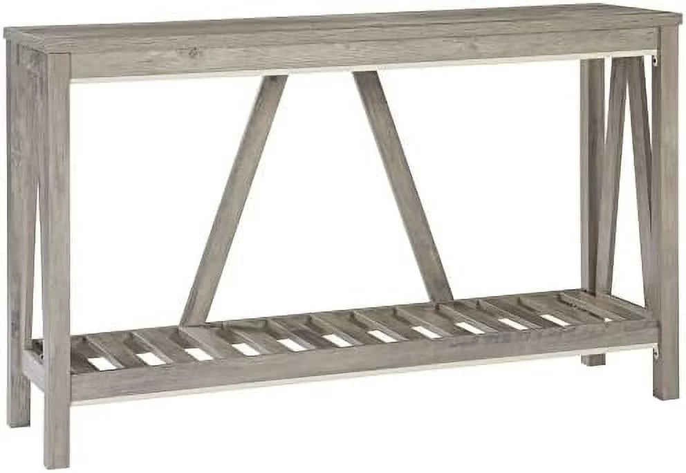 Brown Rustic Console Table C9117