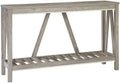 Brown Rustic Console Table C9117