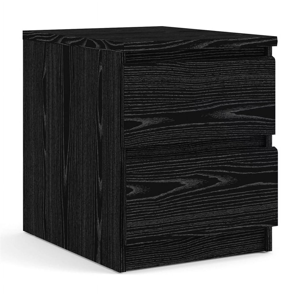 Black 4pc Queen Bed Dresser & 2 Nightstands Y2064