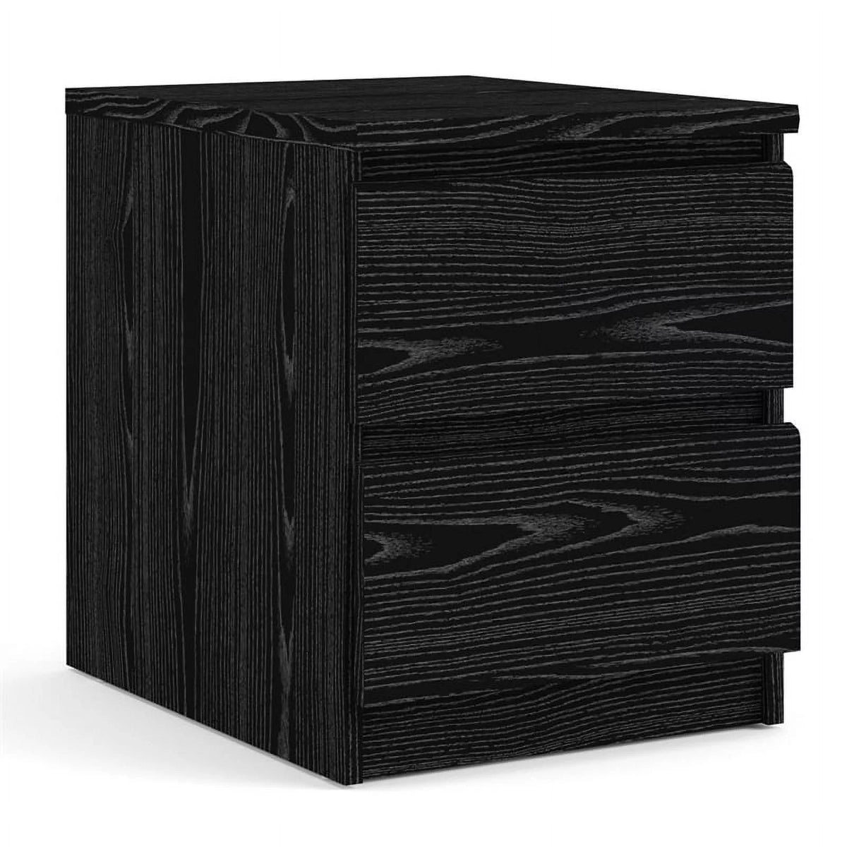 Black 4pc Queen Bed Dresser & 2 Nightstands Y2064
