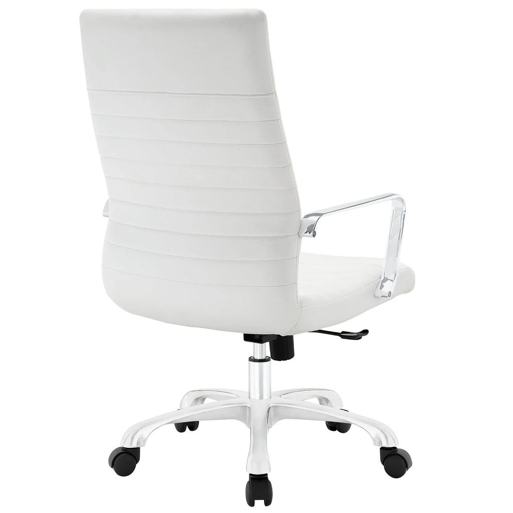 White Highback Office Chair V53601