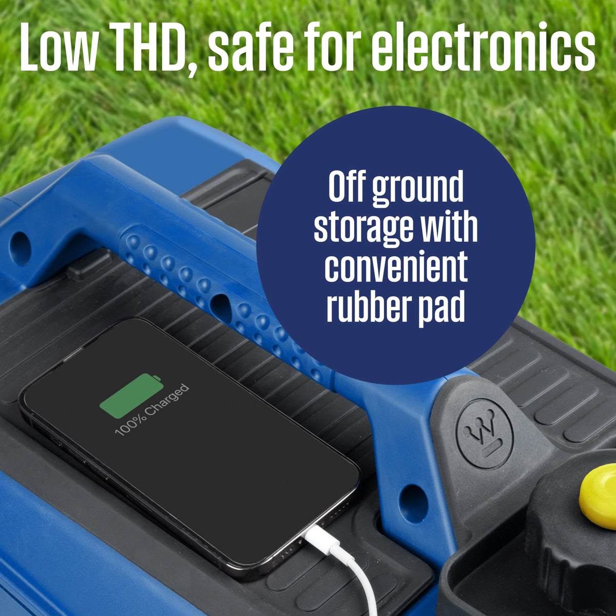Gas Powered Portable Inverter Generator with CO Sensor P8650