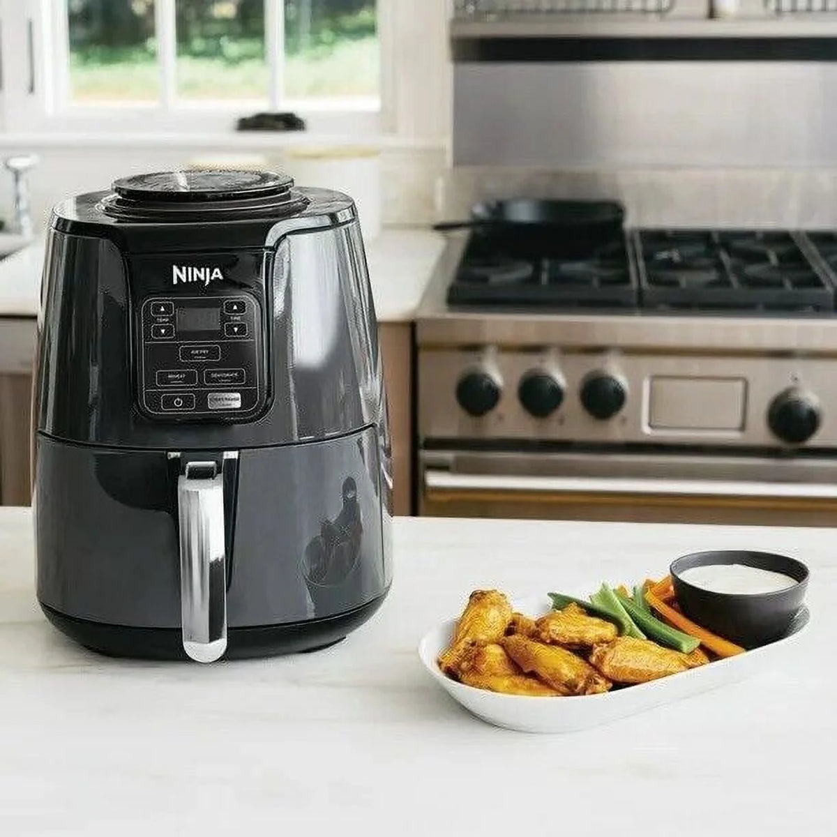 Open Box 4-Quart Air Fryer BLACK / GREY K7543