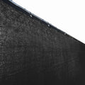 Black Fence Privacy Screen Mesh Fabric with Grommets Z23659