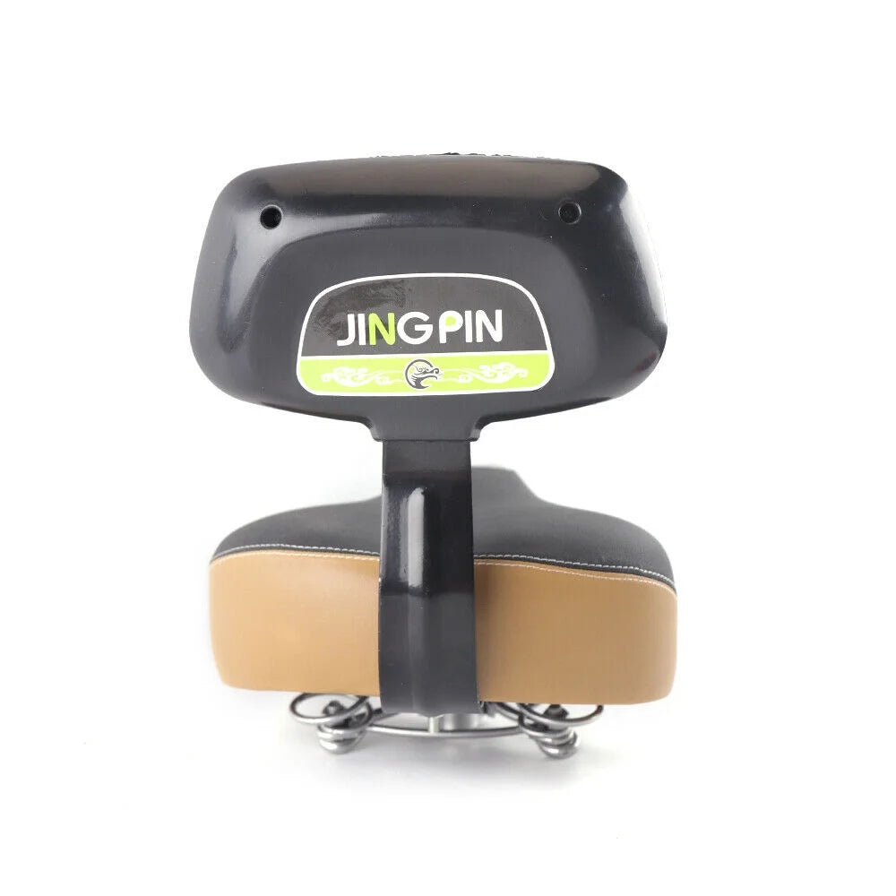 Wide Bicycle Saddle with Back Y37968