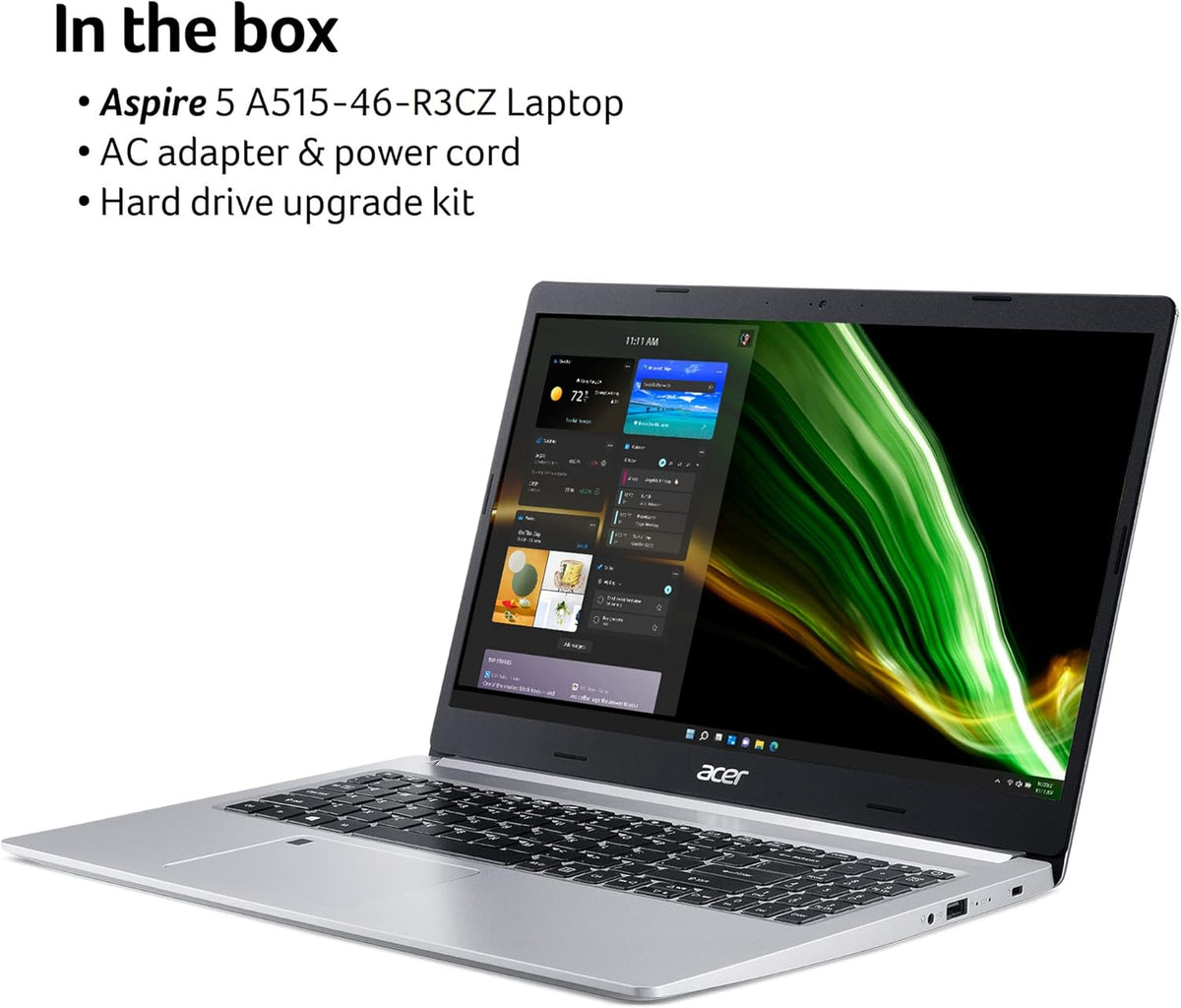 15.6" Full HD IPS AMD Ryzen 7 8GB DDR4 256GB NVMe SSD Laptop D846554