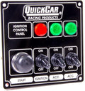 Black Ignition Panel with 2 ACC. & Lights O8555