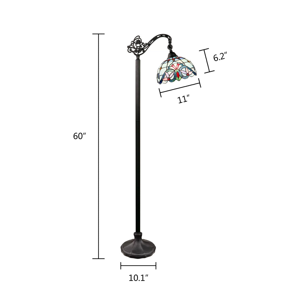 Dark Bronze 1-Light Floor Lamp Y7738