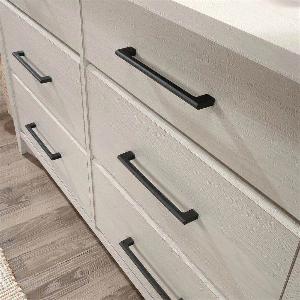 6 Drawers Oak Engineered Wood Dresser O467