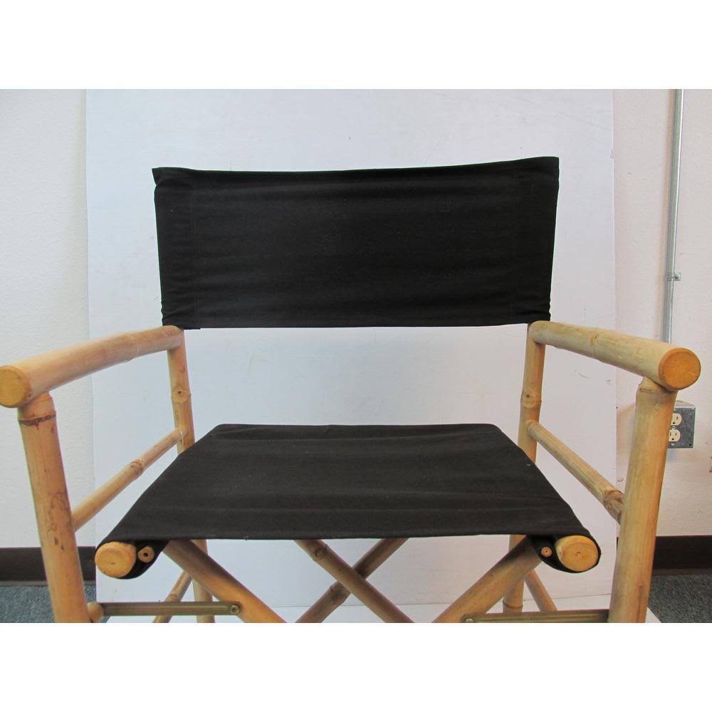 Black Bamboo Director Chairs (Set of 2) T233
