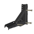 24 inch Excavator Hydraulic Thumb Backhoe Thumb Attachments Weld 1/2 Inch Teeth Thick Steel Plate Assembly CNC Plasma Cut Bolt-On Design G910