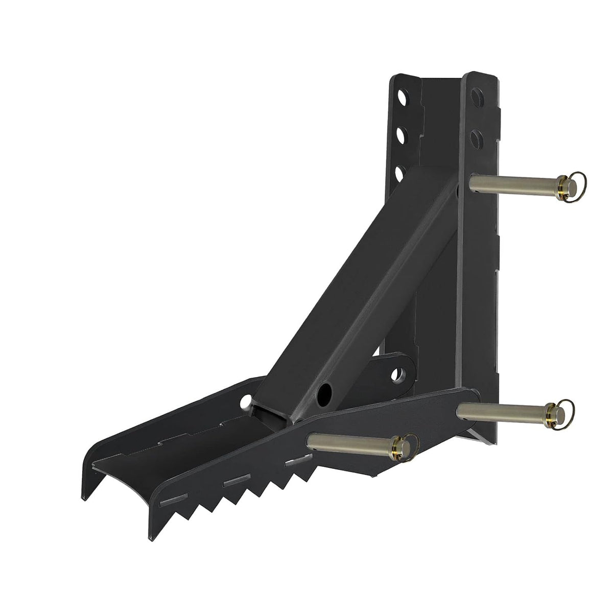 24 inch Excavator Hydraulic Thumb Backhoe Thumb Attachments Weld 1/2 Inch Teeth Thick Steel Plate Assembly CNC Plasma Cut Bolt-On Design G910