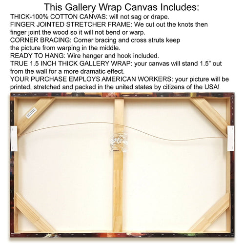 20x22 x 39x22 Giclee Print on Gallery Wrap Canvas T160114