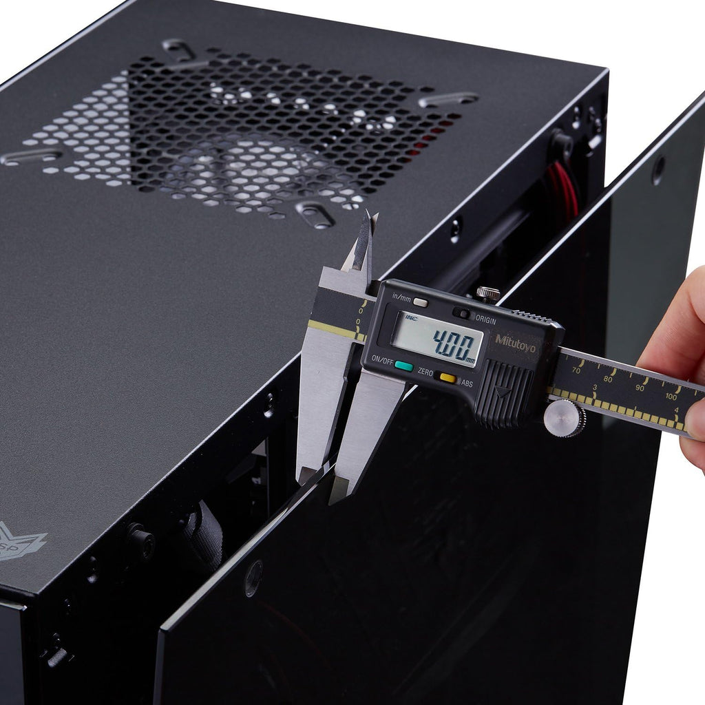 ATX Mid Tower PC Gaming Case with Tempered Glass Panels X25473