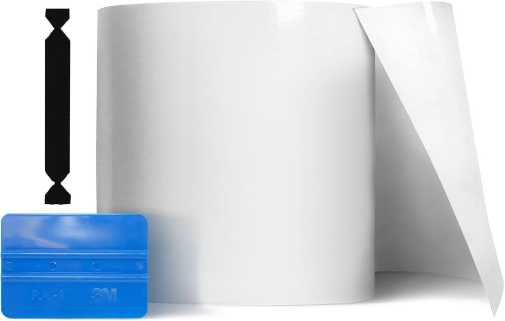 Clear Vinyl Wrap Film with Squeegee and Felt Applicator C53843