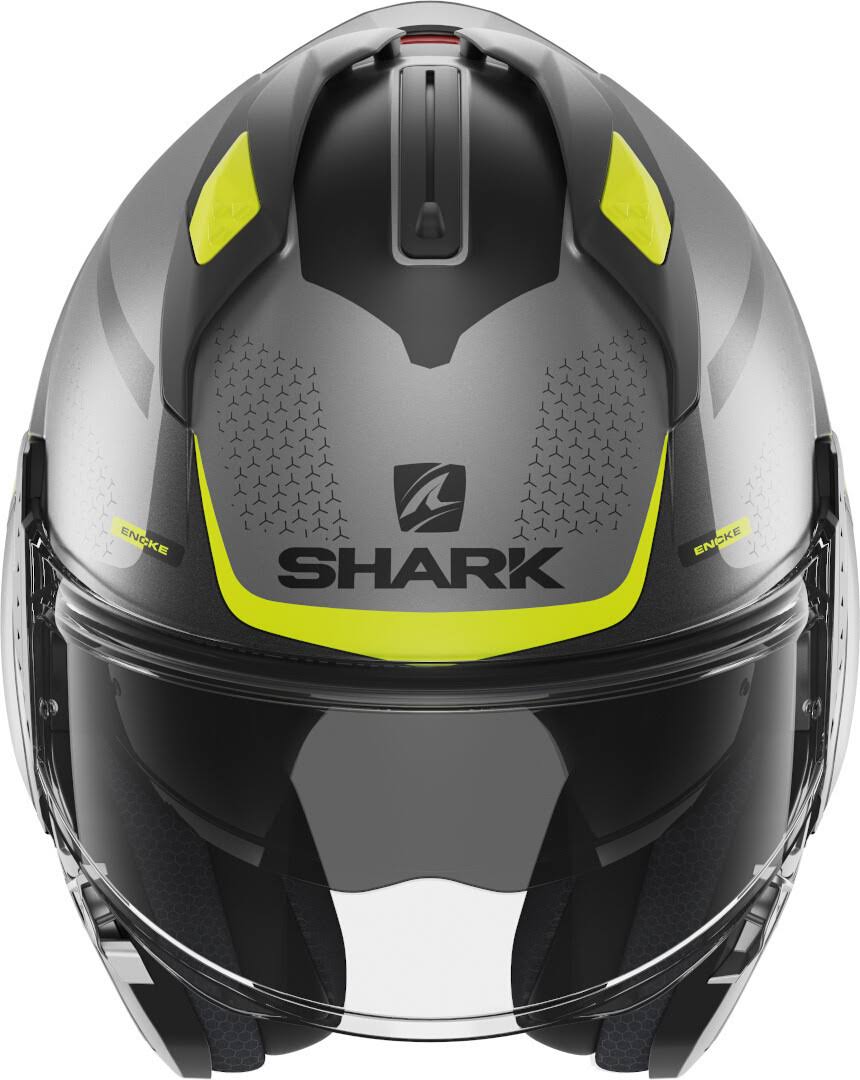 Anthracite Blue Black Helmet Size S M342