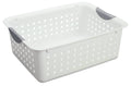 Medium Plastic Storage Organizer Basket White (72 Pack) T962952