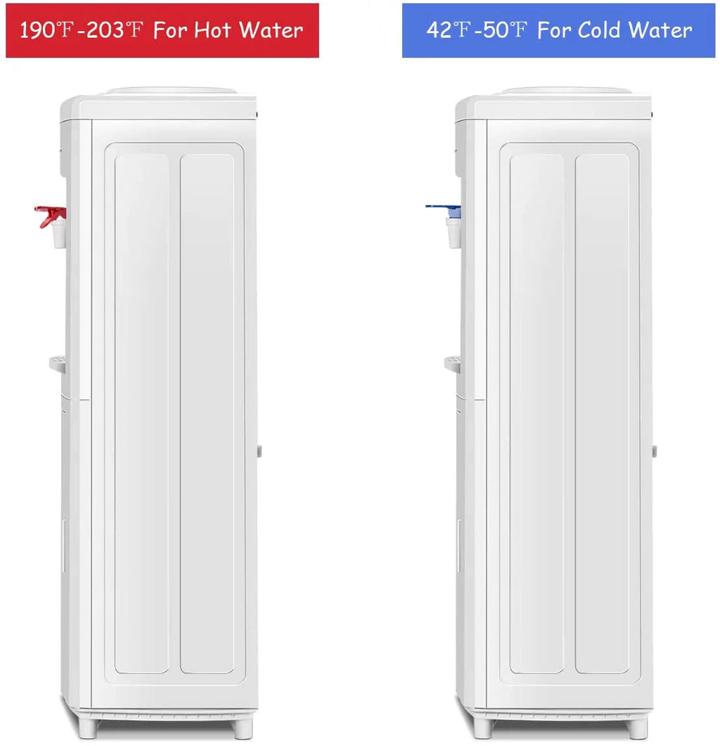Top Loading Water Cooler Dispenser 5 Gallon White B585331