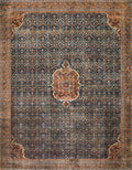 Cobalt Blue Spice Rug P142
