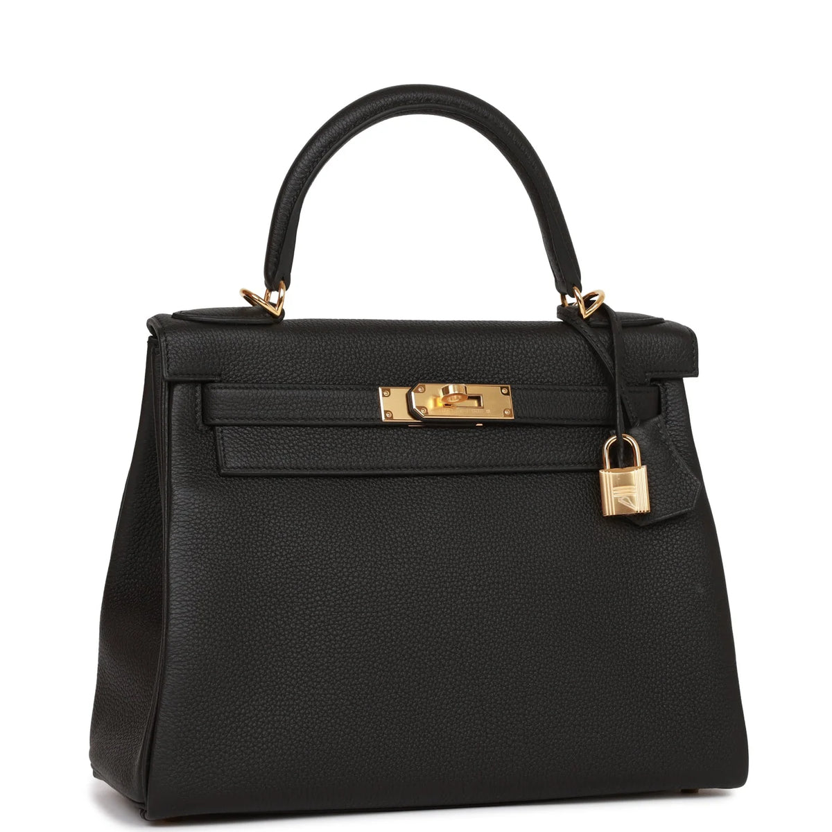 Black Leather Handbag N54481