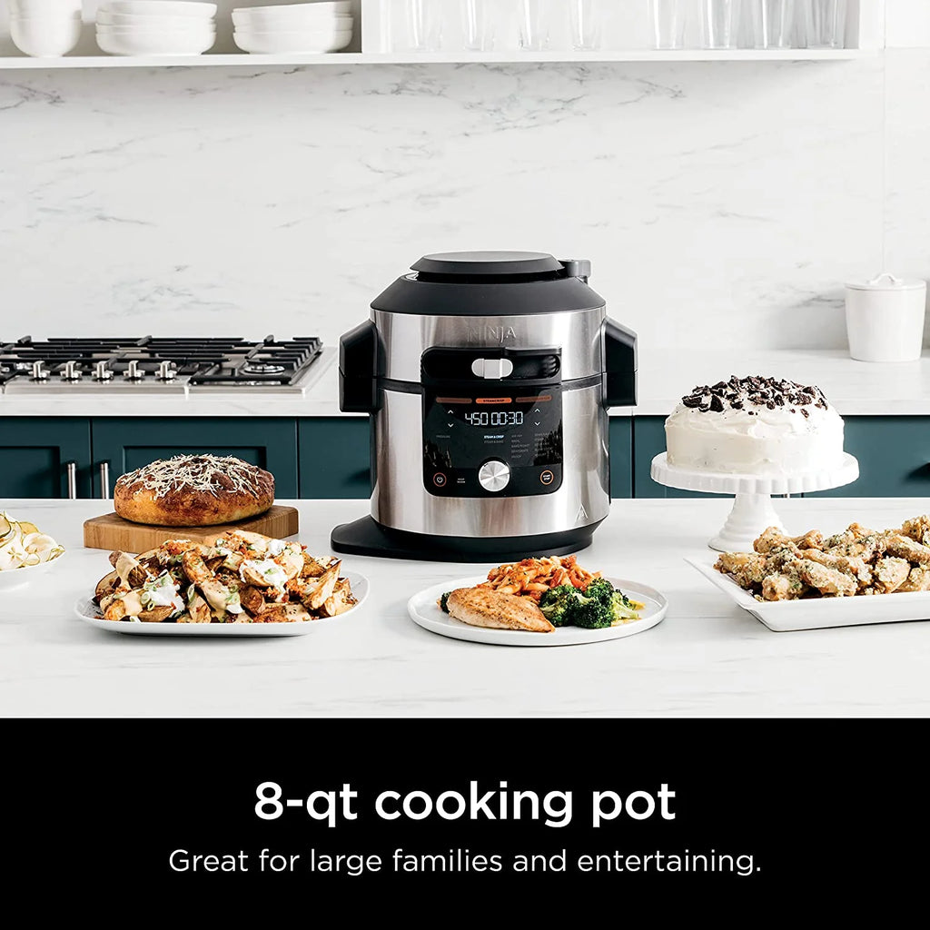 8 Qt Pressure Cooker Steam Fryer J375