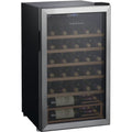 35-Bottle Single-Zone Wine Cooler with Wood Shelving V5593