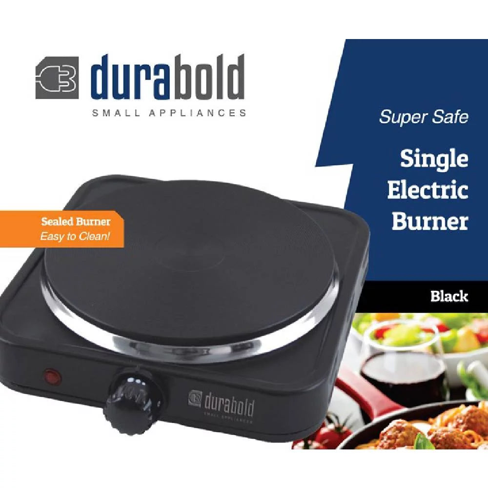 1000W 7 inch Black Electric Burner S398