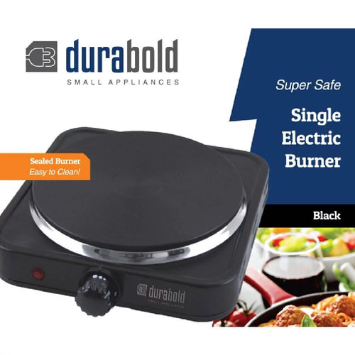 1000W 7 inch Black Electric Burner S398