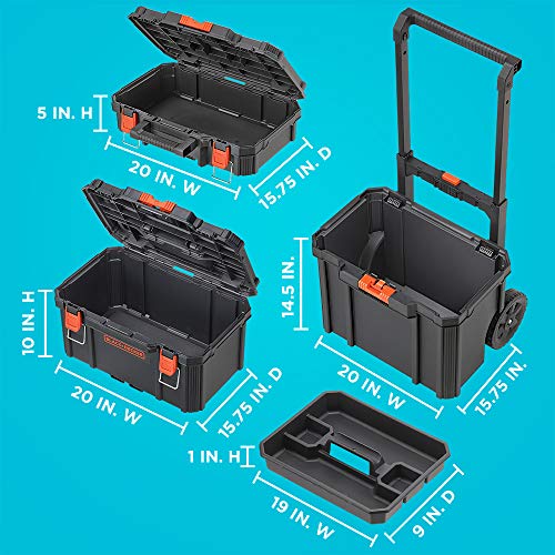 Stackable Storage System 3 Piece Set Q89206