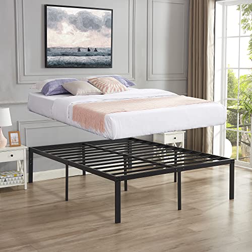 18" Full Size Metal Platform Bed Frame Q969