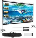 120 Inch 16:9 4K HD Projector Screen with Stand T52165