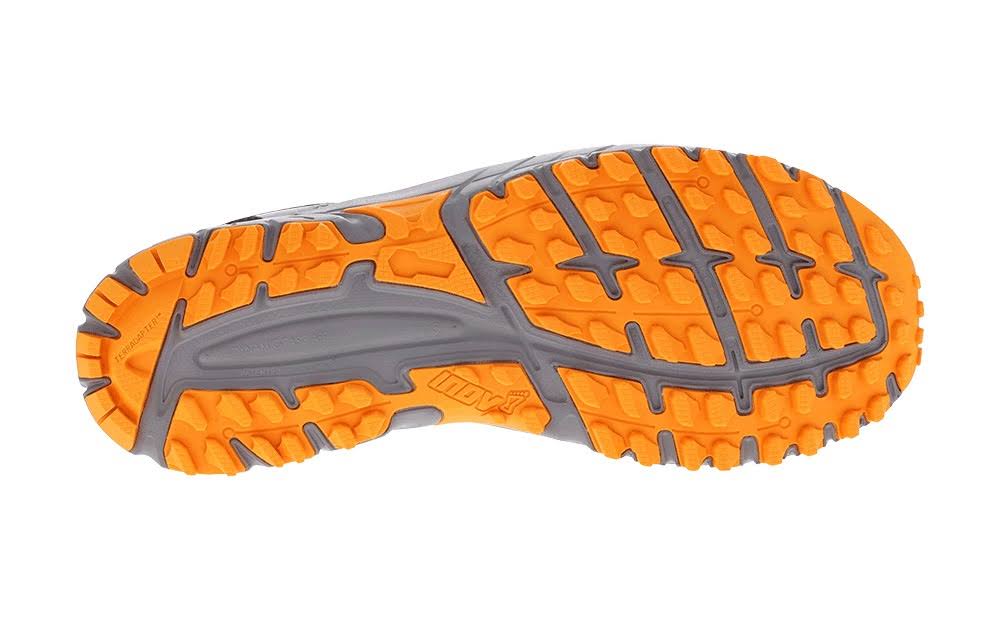 Grey Black Yellow Knit Trail Running Shoes J4443