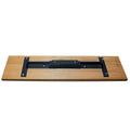 Mahogany Bull Float with 2-Hole Bracket Bar, 36 x 7-1/4-Inch E395262