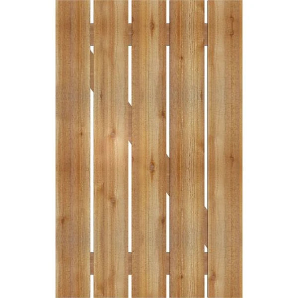 Spaced Board-n-Batten Shutters with Z-Bar, Rough Sawn Western Red Cedar H840