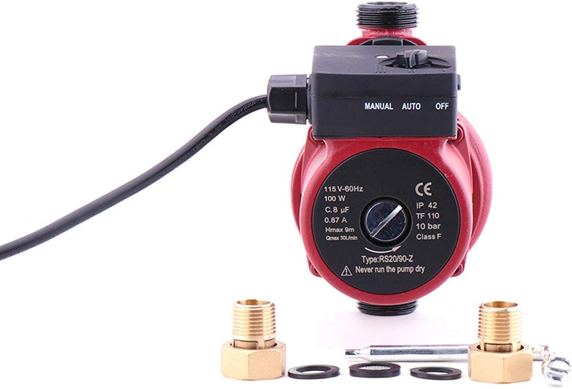 Hot Water Recirculation Pump 115V 1 inch Outlet 100W Cast Iron J922162