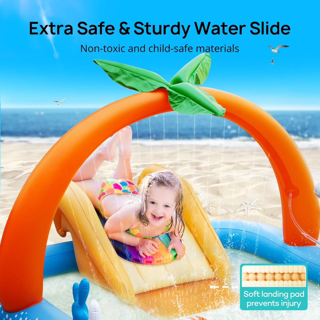 Inflatable Rectangular Swimming Pool M582230