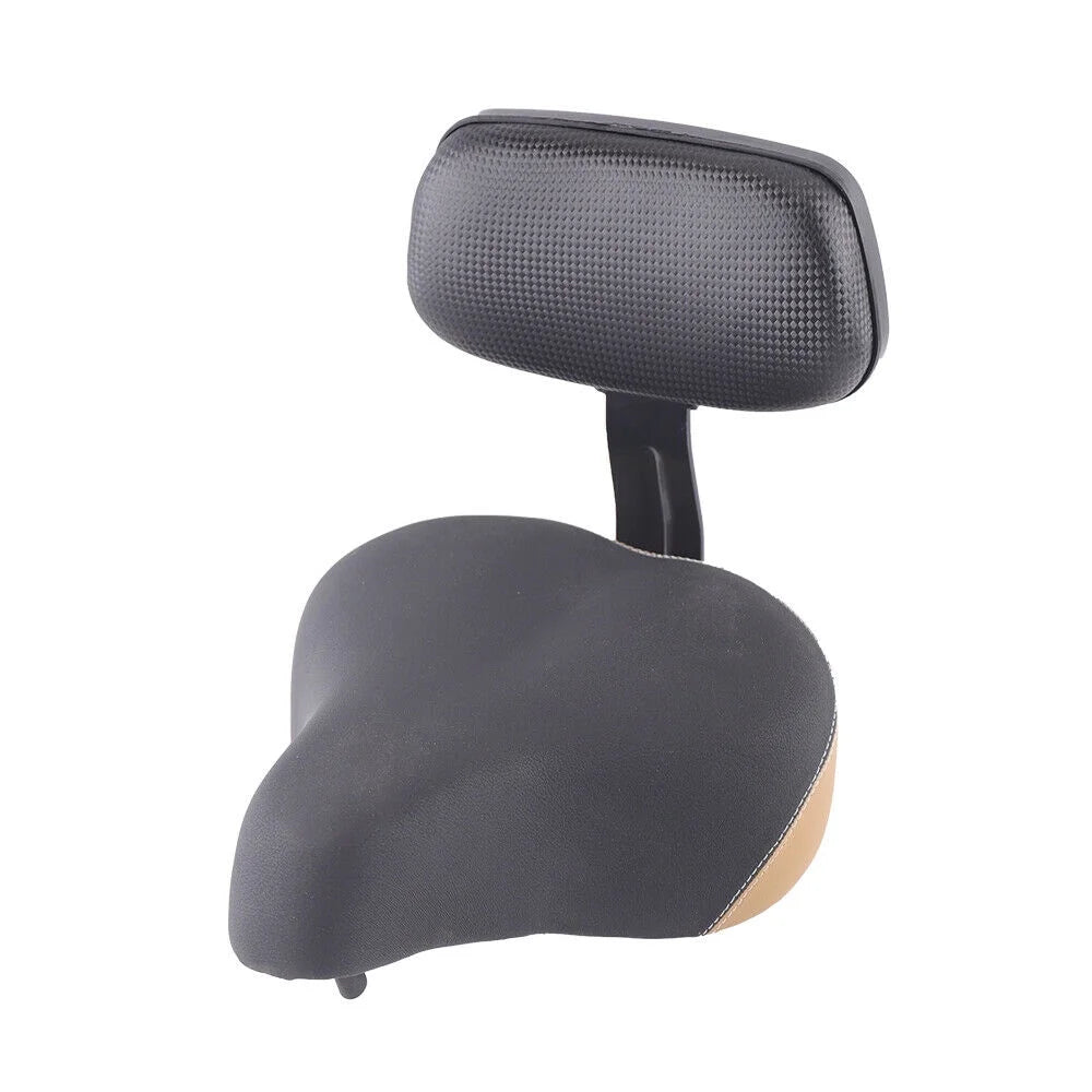 Wide Bicycle Saddle with Back Y37968