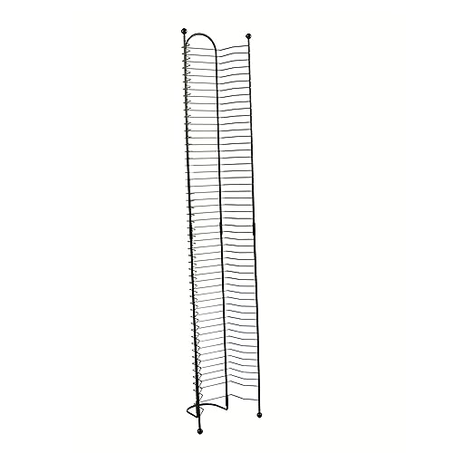 Black Steel Blu-Ray Rack Z548