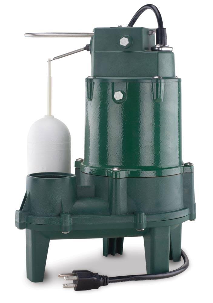 0.5-HP 115-Volt Cast Iron Sewage Sump Pump F927250