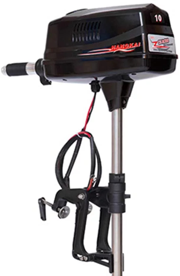 Electric Brushless Outboard Motor 10HP 60V 2200W Tiller Control J21488