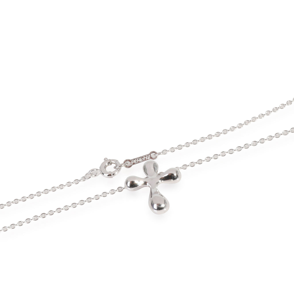 Platinum Cross Pendant on a Chain W31632